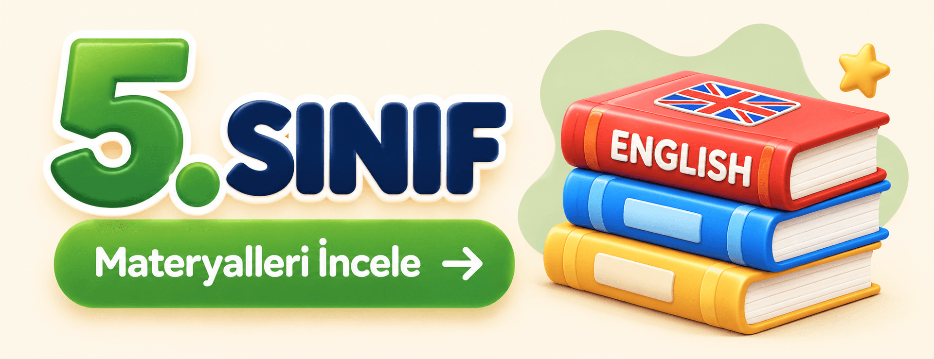 5. Sınıf İngilizce Materyalleri