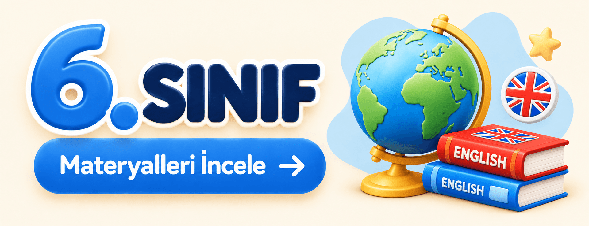 6. Sınıf İngilizce Materyalleri
