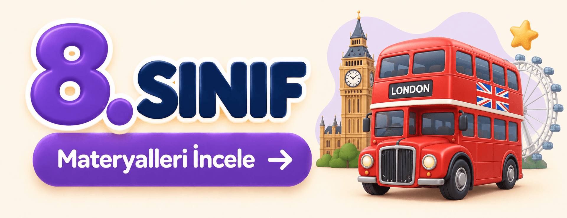 8. Sınıf LGS İngilizce Materyalleri