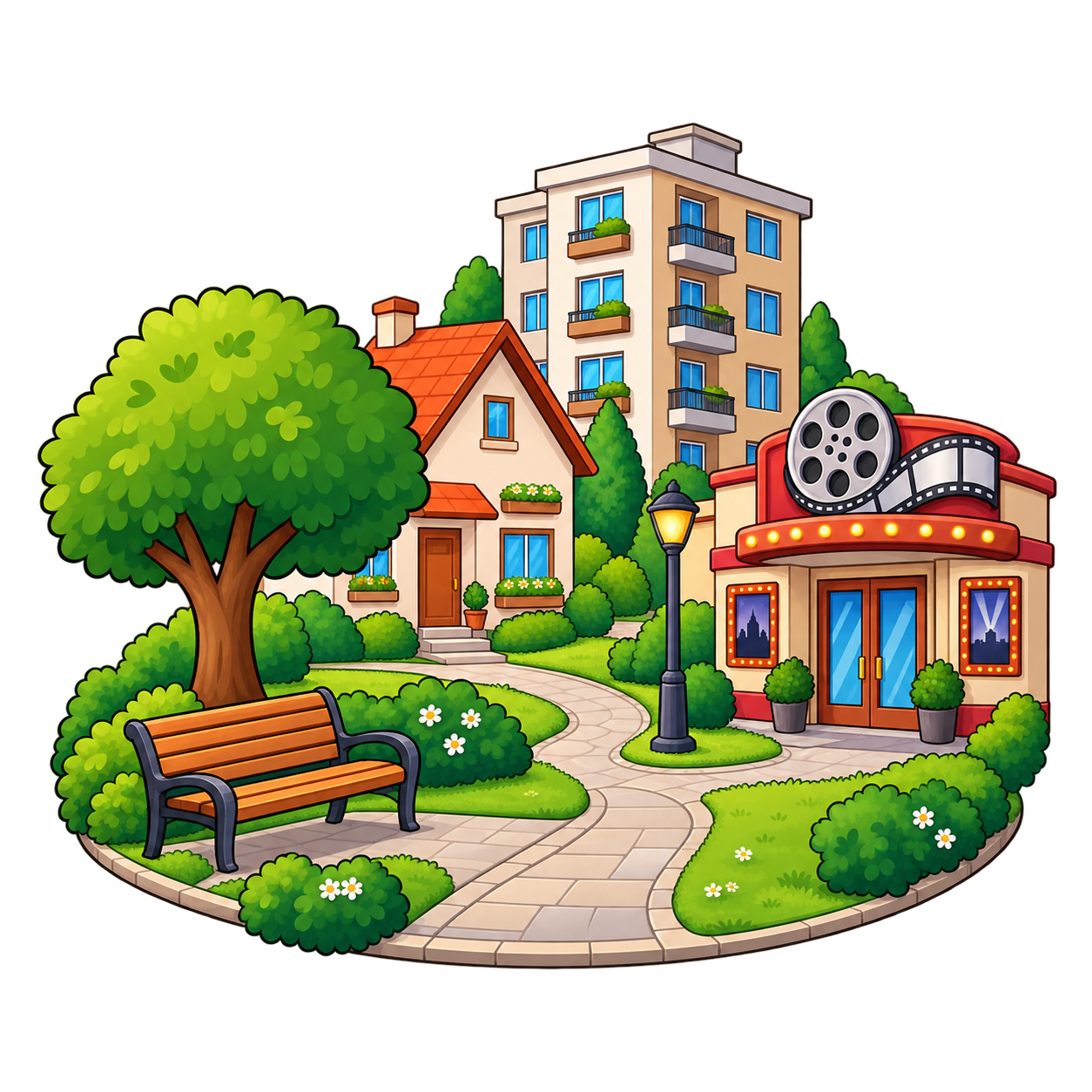 Life In The Neighbourhood & City